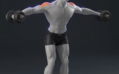 آموزش نشر جانب دمبل (Dumbbell Lateral Raise)